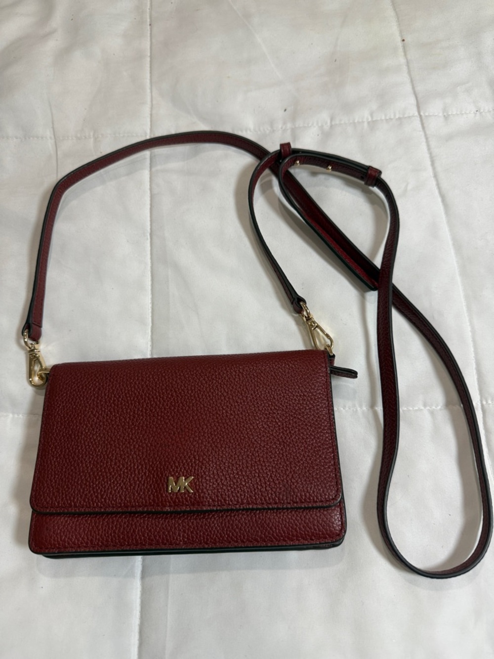 Michael Kors Wine Color, Mini Crossbody